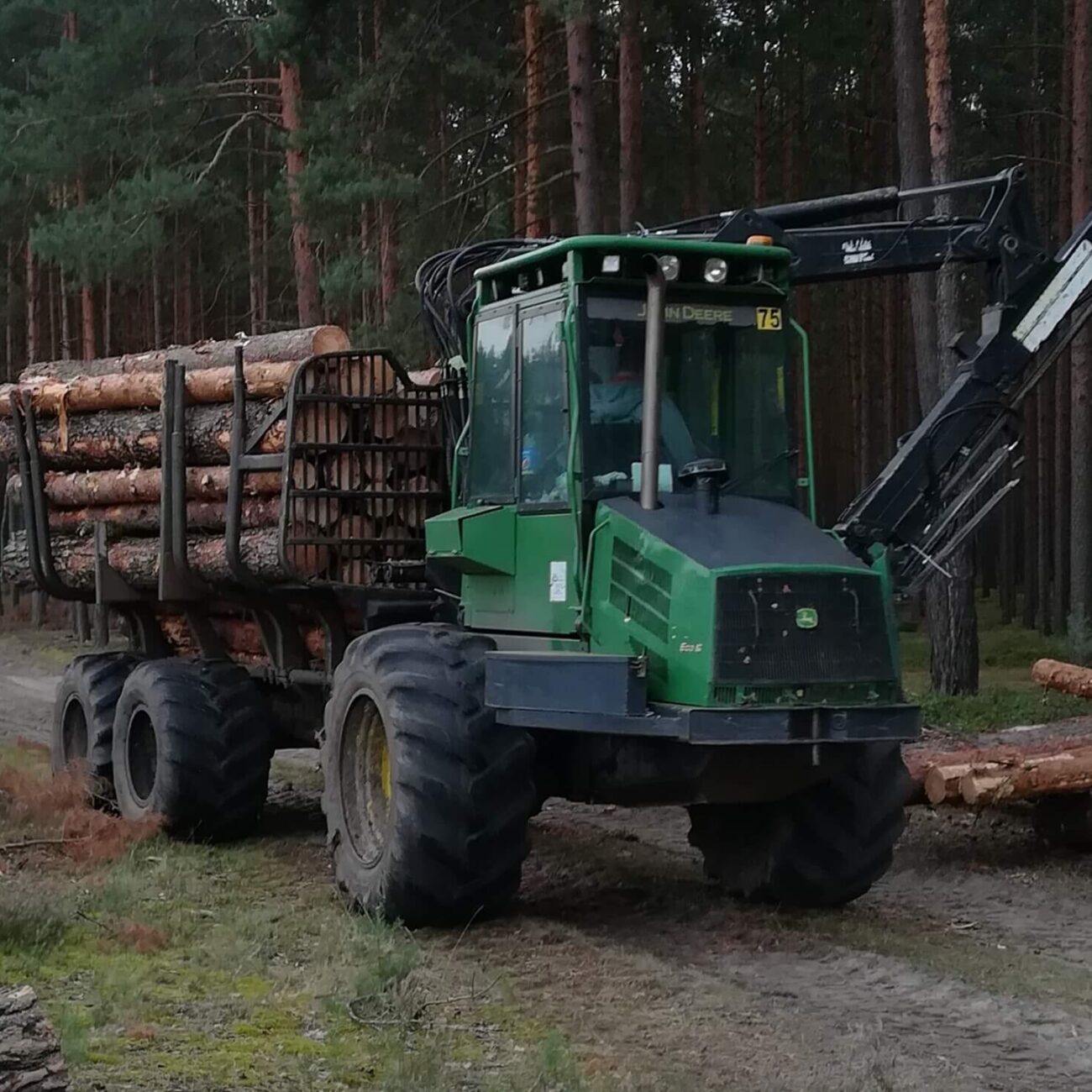 Maszyna leśna na sprzedaż - forwarder 1010D, Forestry machine for sale - forwarder 1010D, Forstmaschine zu verkaufen - Forwarder 1010D, Prodám lesní stroj - vyvážecí traktor 1010D, Parduodama miško technika - forvarderis 1010D, лісові машини на продаж - форвардер 1010D