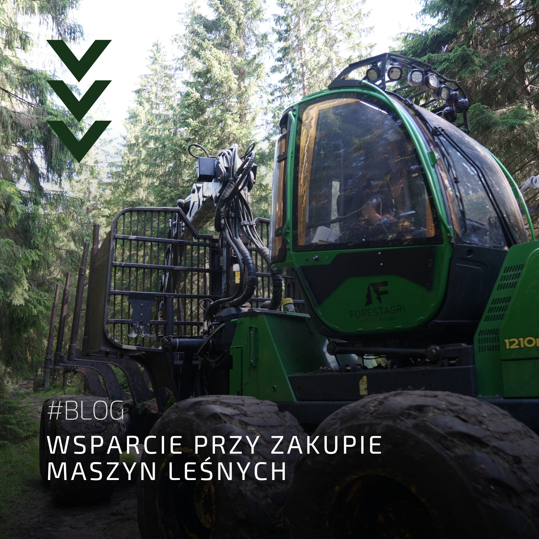 Wsparcie przy zakupie maszyn leśnych | Forestagri